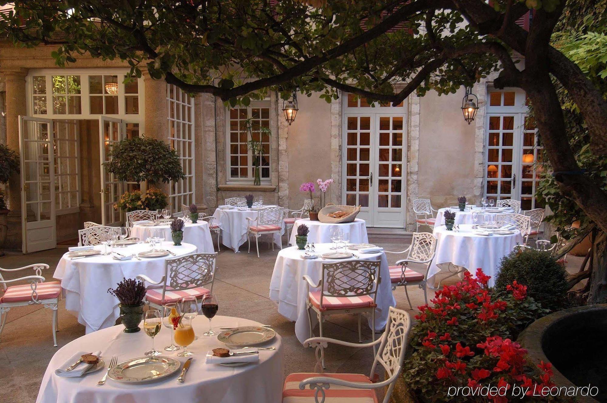 Hotel D'Europe Avignon Restaurang bild
